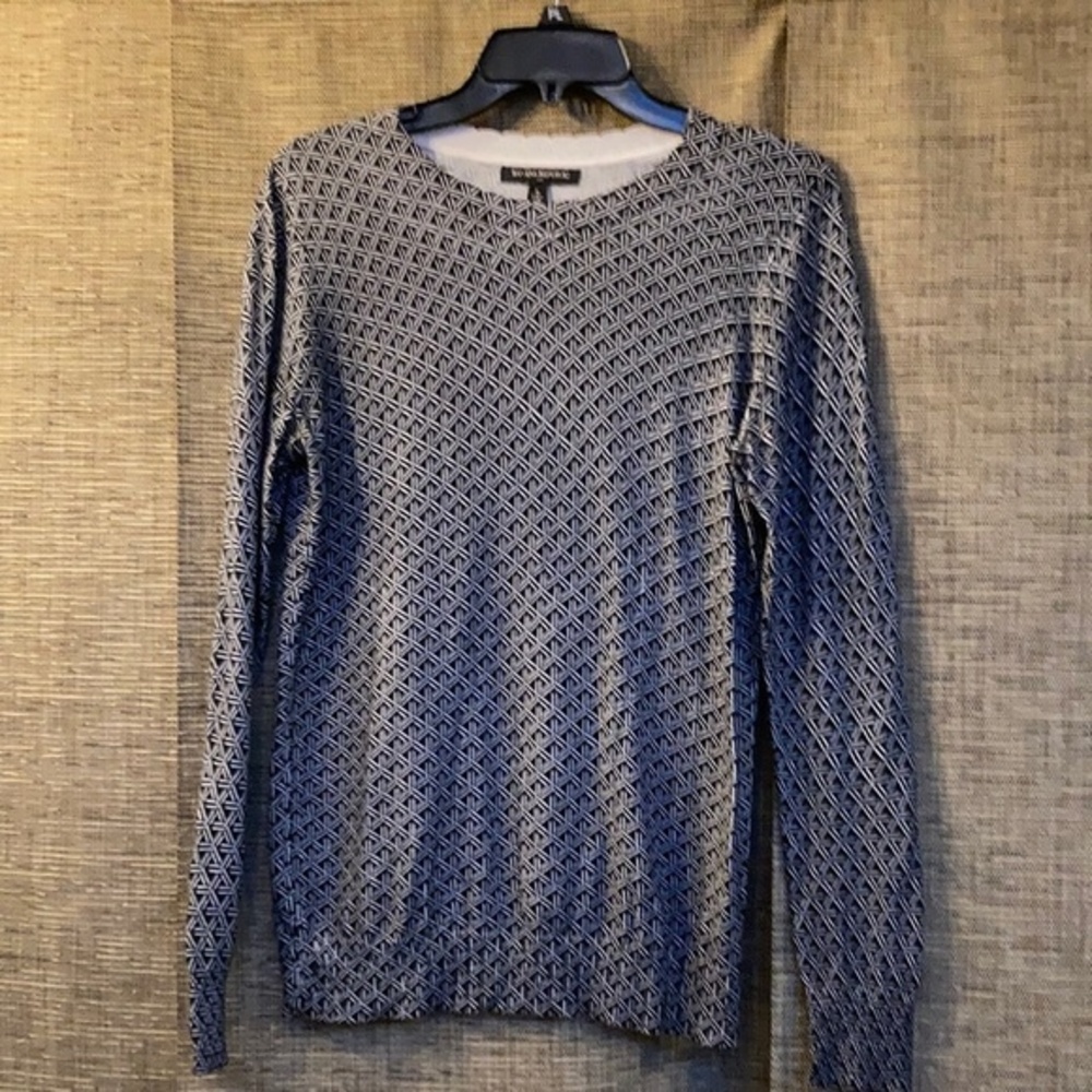 Banana republic geo print knit top